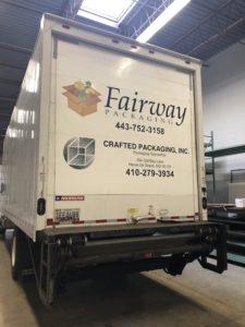 Truck Wraps & Graphics for Fairway Packaging - Baltimore Signs and Graphics
