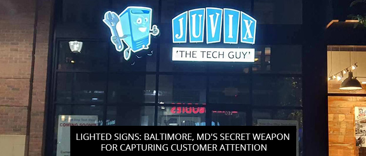 Lighted Signs: Baltimore, MD's Secret Weapon for Capturing Customer Attention
