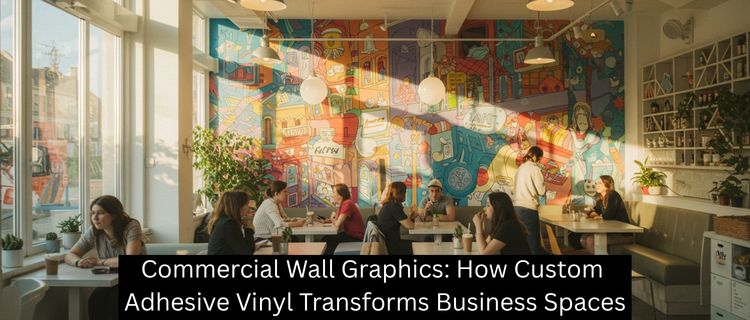 Commercial Wall Graphics: How Custom Adhesive Vinyl Transforms Business Spaces - Baltimore Signs and Graphics